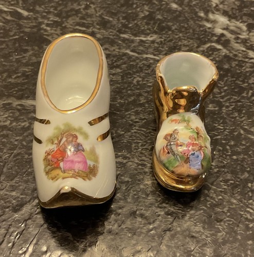 Mini scarpe porcellana limoges - mini,