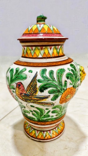 Vaso ceramica deruta - vaso,