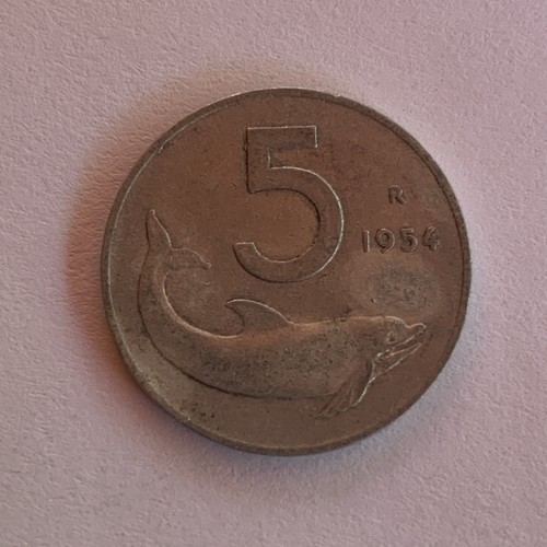 Moneta rara lire - lire, 1954
