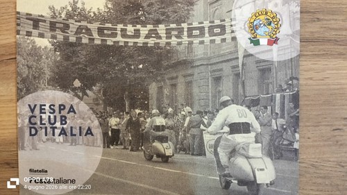 Folder filatelico 2026 vespa - filatelico, "vespa