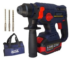 Trapano scalpellatore a batteria martello demolitore SDS PLUS 4Ah 21V 89862