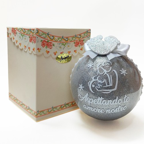 Pallina natale cm - pallina, di