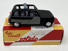 Voiture Solido Renault 4L Noir