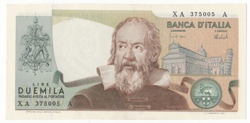 2000 lire galileo - 2000,