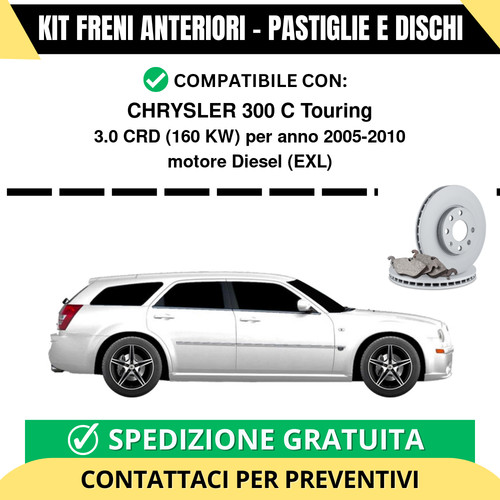 Kit freni anteriori - freni, (pastiglie