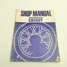 Manuale officina originale Honda CB 500 T manuale riparazione manuale C0115