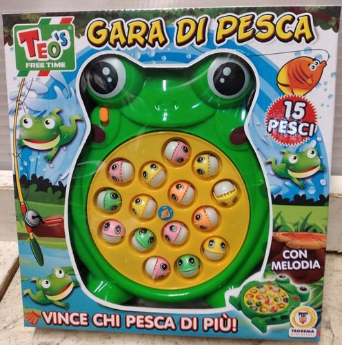 Gioco pesca ranocchia - ranocchia, pesci