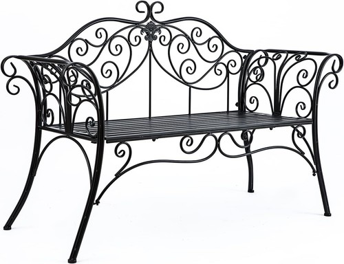 Elegante panca giardino - panca, in