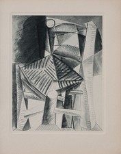 Pablo PICASSO: La Foresta Misteriosa, Acquaforte, 1952