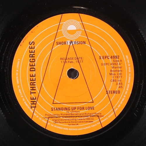 Three degrees standing - standing, up