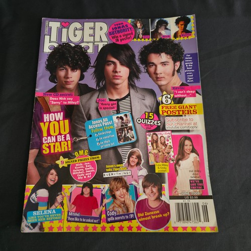 Tiger beat magazine june 2008 - magazine,