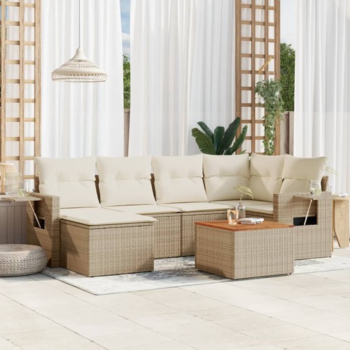 Vidaxl set divani giardino - set,