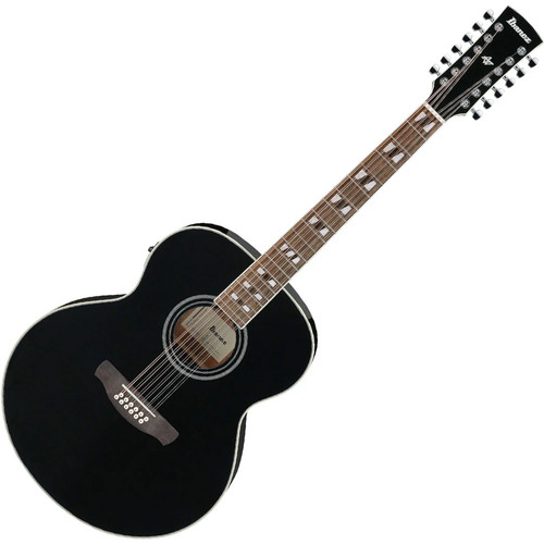Ibanez aj7012m1e black high - black,