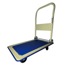 Carrello Portapacchi da Trasporto Portattutto Manico Pieghevole Portata 150 kg