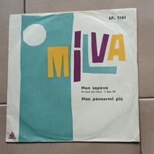 MILVA-Non sapevo/Non pensarmi