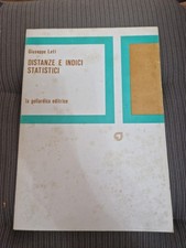Distanze E Indici Statistici