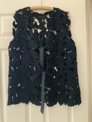 Gilet all uncinetto zara - gilet, all'uncinetto