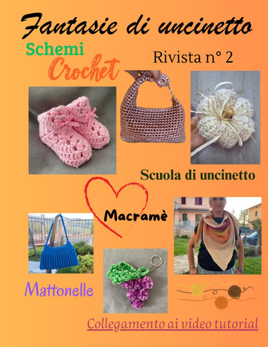 Fantasie uncinetto rivista - fantasie, di