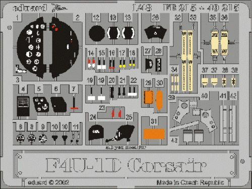 Eduard fe215 f4u - eduard, 1/48