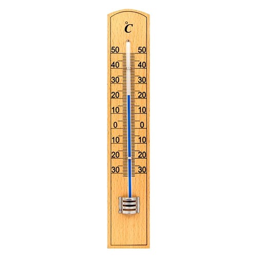 Termometro legno appendibile - termometro,