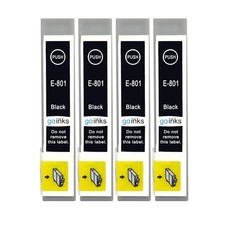 4 cartucce inchiostro nero per
