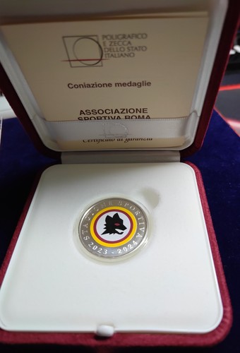 Medaglia ufficiale roma - medaglia,