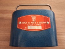 Cassetta Salvadanaio Vintage Banca Del Monte Di Ravenna