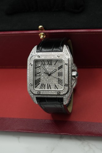 Uomo 44mm acciaio cartier - acciaio,
