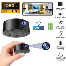 Mini Telecamera Wifi IP Sicurezza Domestica 1080P HD Visione Notturna Cam Monitoraggio Remoto
