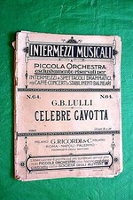 SPARTITO MUSICALE D'EPOCA PER