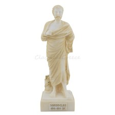 Statua antica greca tragedica