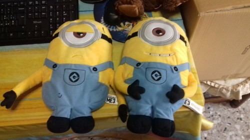 Coppia pupazzi dei minions - dei,