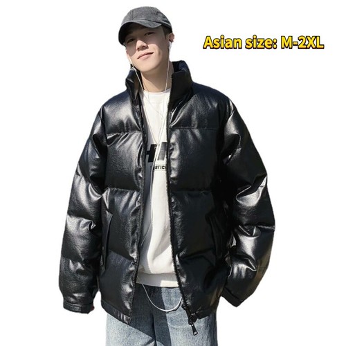 Cappotto uomo sciolto ecopelle