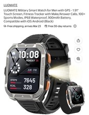 Military Grade Smart Watch Men
