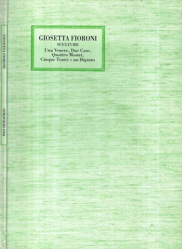 Giosetta fioroni sculture una - giosetta,
