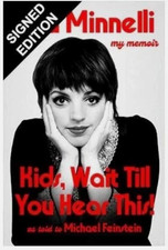 SIGNED Liza Minnelli Kids Wait