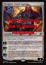 Mtg tezzeret cruel captain - cruel,