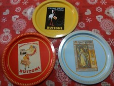 tre  vassoi publicitario da collezione 