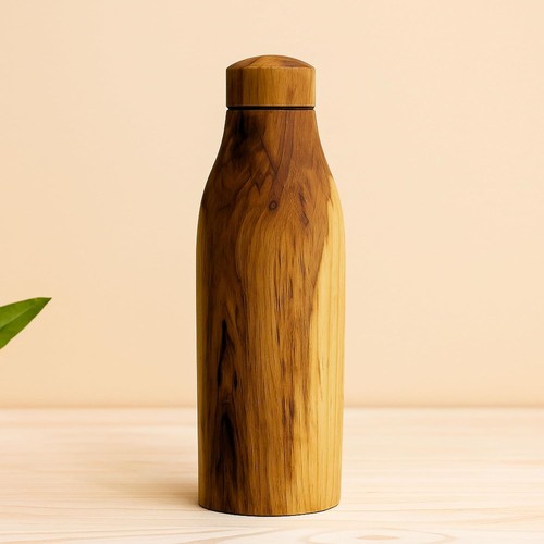 Borraccia artigianale legno - artigianale, in