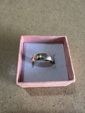 Anello Fascia Fedina Tonda Liscia Argento 925 2.3GR 15.2MM