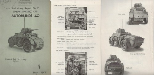 Fiat ansaldo autoblindo 40 - fiat, ab