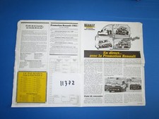 N°11372 / dépliant RENAULT 5