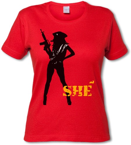 Camicia shé guerilla logo - shÉ,