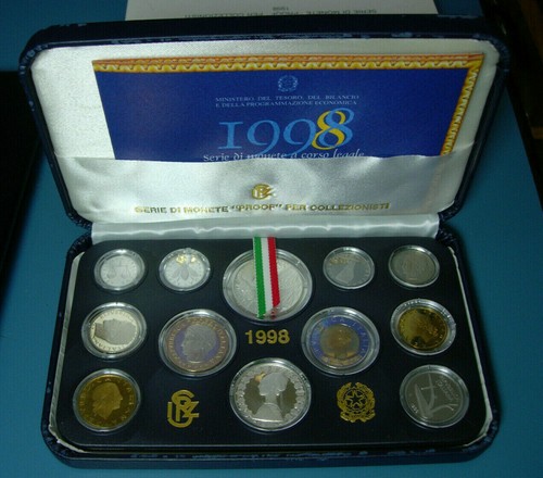 Divisionale italia 1998 proof - 1998,