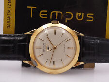 OROLOGIO GRUEN PRECISION AUTOWIND RISERVA DI CARICA 550RI ORO 18KT RIEMPITO ANNI '60