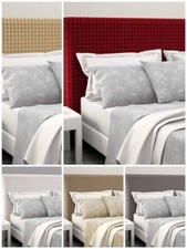 Copritestata Letto Spalliera Matrimoniale elasticizzato Jacquard Federa Testier