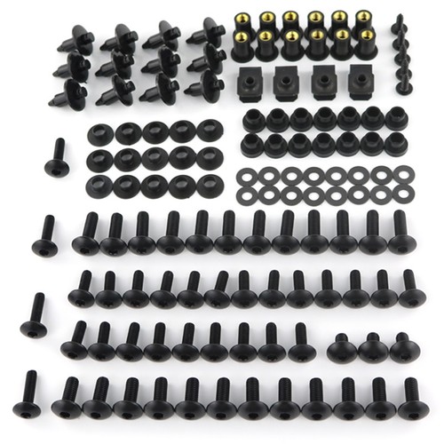 Steel fairing bolt screws - screws, kit