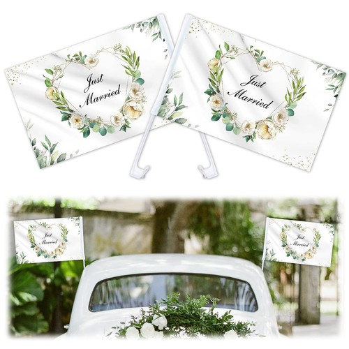 Just married bandiere - just, 2