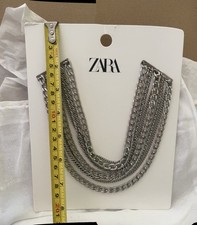 ZARA - COLLANA 3 CATENINE TONO