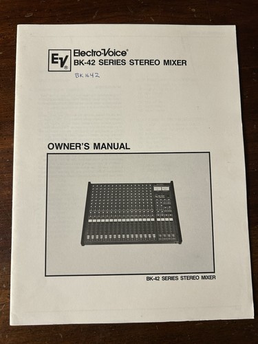 Mixer stereo electro - mixer,